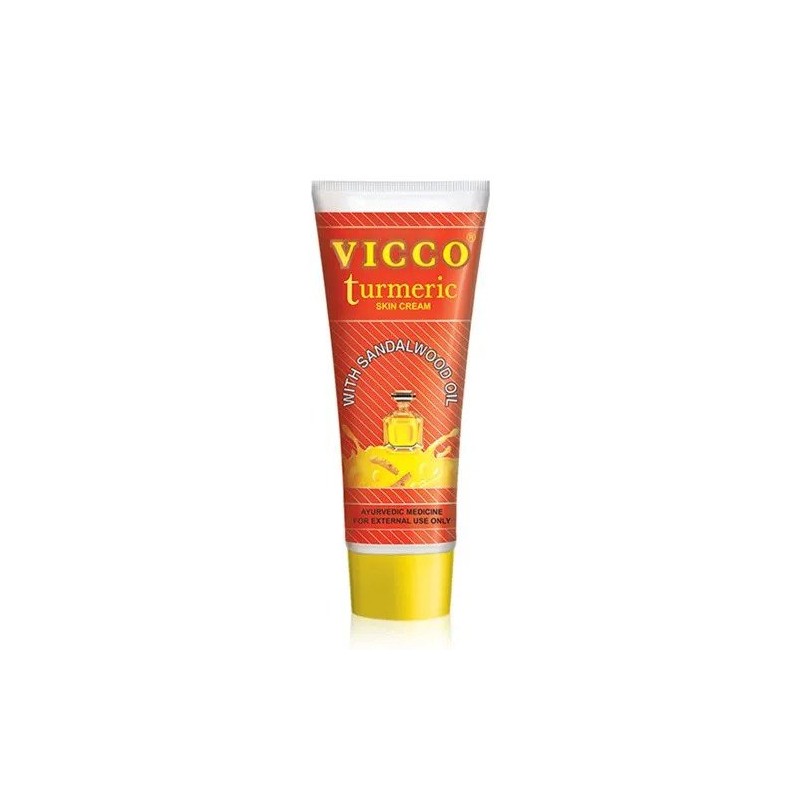 Крем для лица с куркумой Turmeric, Vicco, 60г