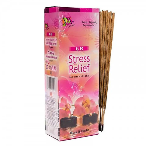 Incense sticks in hexagonal box Stress Relief, GR, 20g