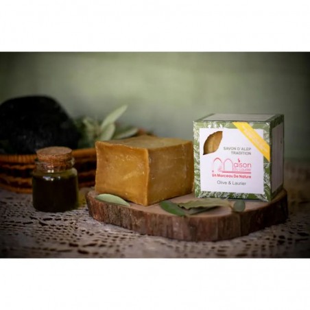 Aleppo soap Olive & Laurel 3%, Maison du Laurier, 200g