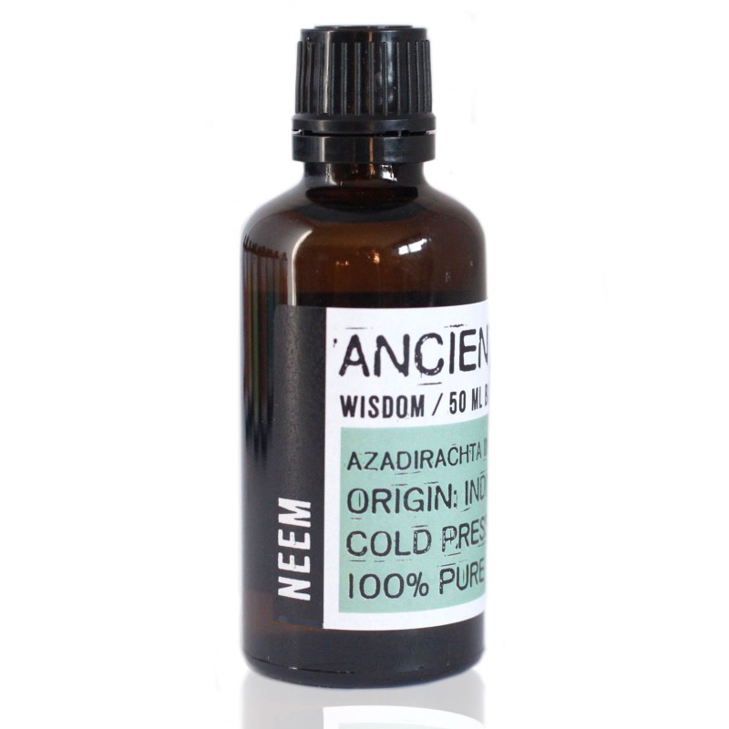 Indian neem tree oil, cold pressed, Ancient, 50 ml