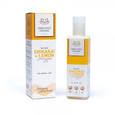 Ajurvedinis šampūnas Shikakai & Lemon, Himalaya's Dreams, 200ml