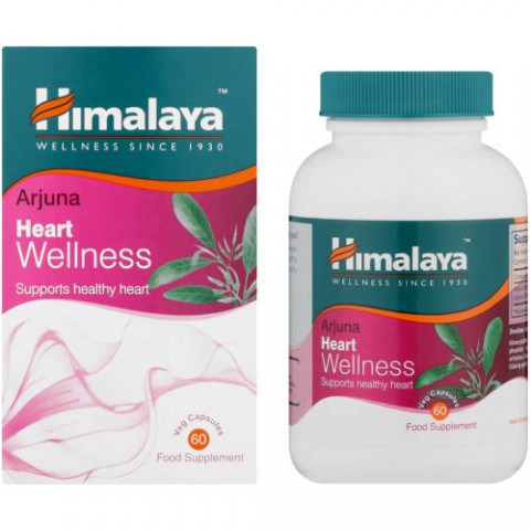 Food supplement Arjuna Hearth Wellness, Himalaya, 60 capsules