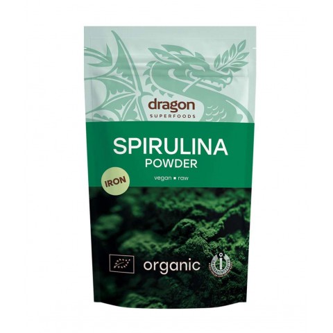 Spirulina, powder, organic, Dragon Superfoods, 200g