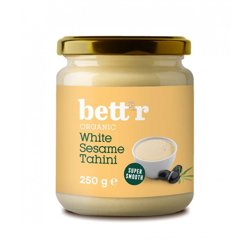 Valkoinen seesamipasta Tahini, luomu, Bett'r, 250g
