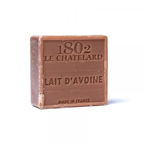 Natural soap with oat milk, Savon de Marseille, 100g