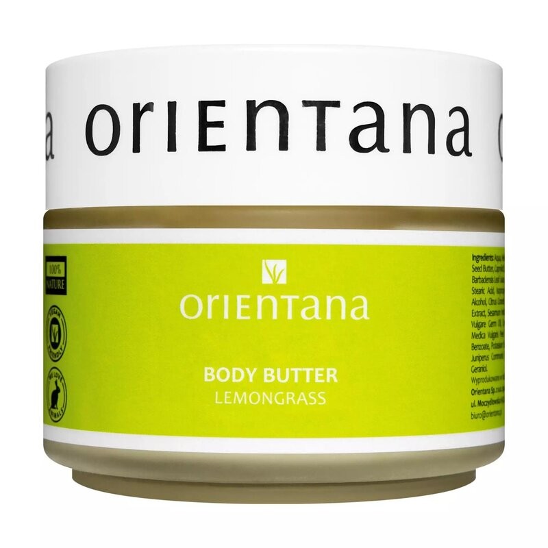 Lemongrass body butter, Orientana, 100g