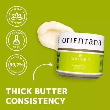 Lemongrass body butter, Orientana, 100g