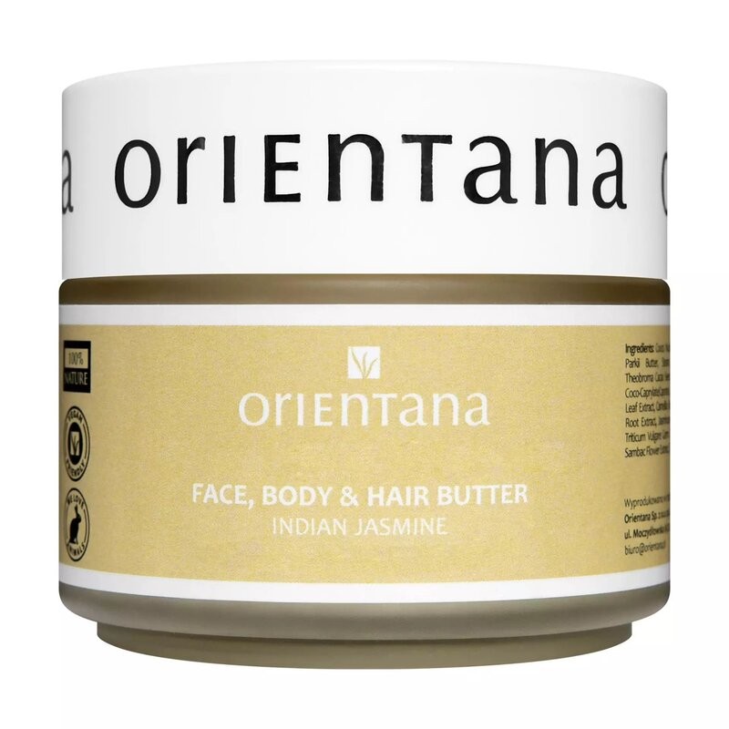 Jasmine and green tea face, body and hair butter, Orientana, 100g