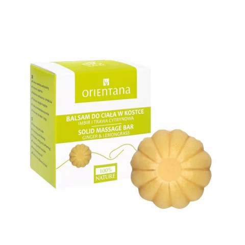 Ginger and lemongrass body massage balm, Orientana, 60g
