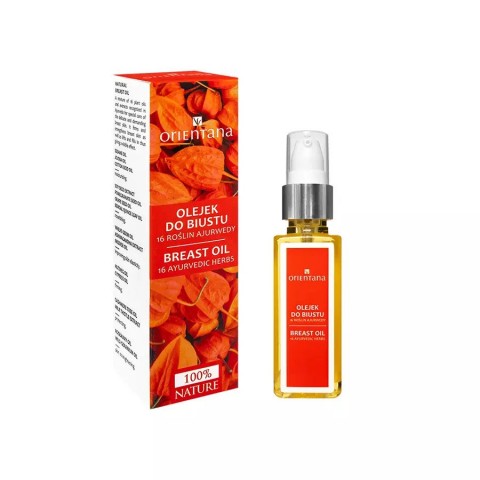 Rintaöljy 16 ayurvedista yrttiä, Orientana, 50ml