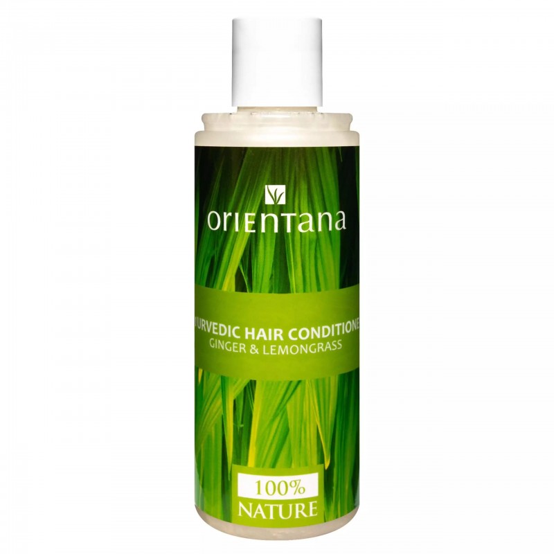 Ayurvedic hair conditioner with ginger and lemongrass, Orientana, 210ml