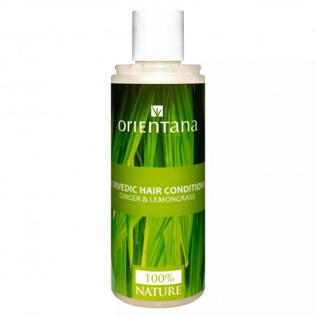 Ayurvedic hair conditioner with ginger and lemongrass, Orientana, 210ml