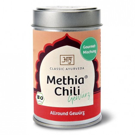 Смесь специй Methia Chili, органическая, Classic Ayurveda, 70 г