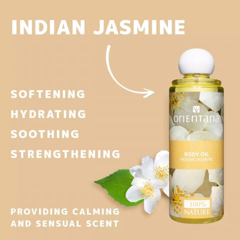 Indian Jasmine Body Oil, Orientana, 210ml