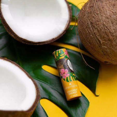 Luonnollinen huulirasva Coconut Energy, Orientana, 4,2 g