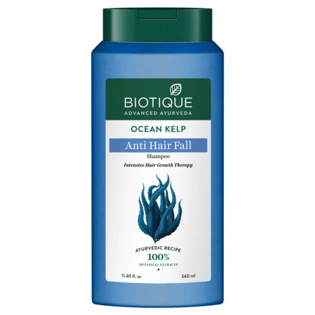 Ocean Kelp hiustenlähtö shampoo, Biotique, 340 ml