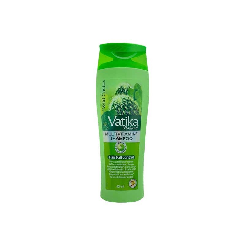Shampoo putoaville hiuksille Wild Cactus, Dabur Vatika, 400 ml