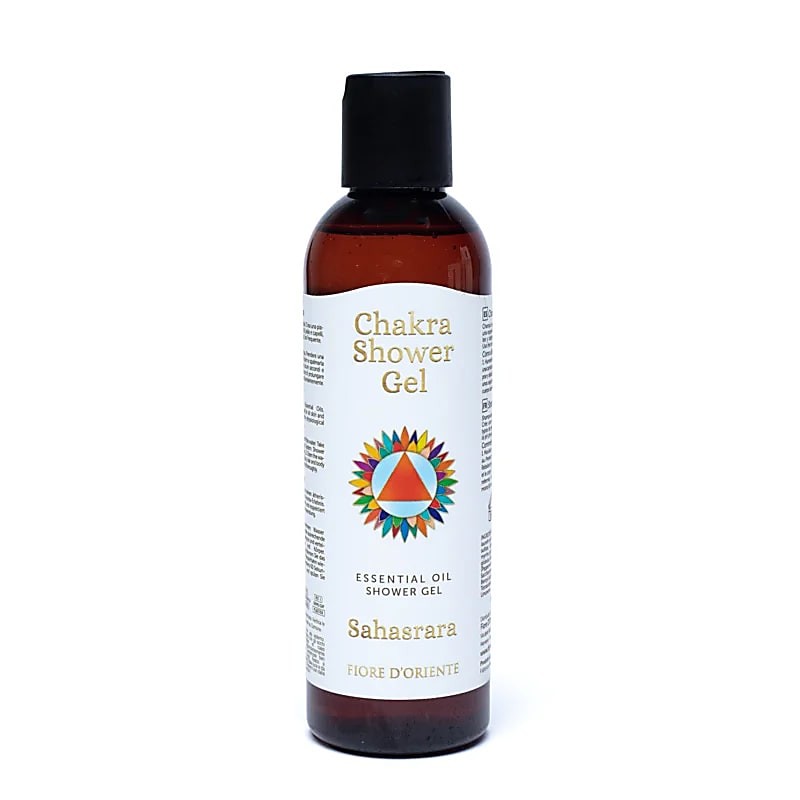 Chakra 7 Sahasrara puhdistusgeeli, Fiore d'Oriente, 200ml