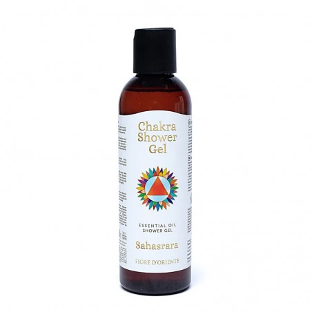 Chakra 7 Sahasrara puhdistusgeeli, Fiore d'Oriente, 200ml