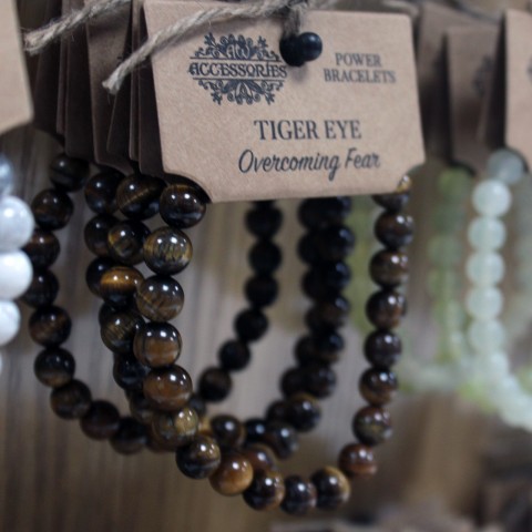 Energy bracelet for overcoming fear Tiger Eye