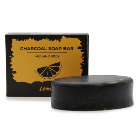 Charcoal soap with lemon, Ancient, 85g