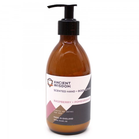Kvepiantis kūno losjonas Avietės ir Granatai, Ancient, 300 ml