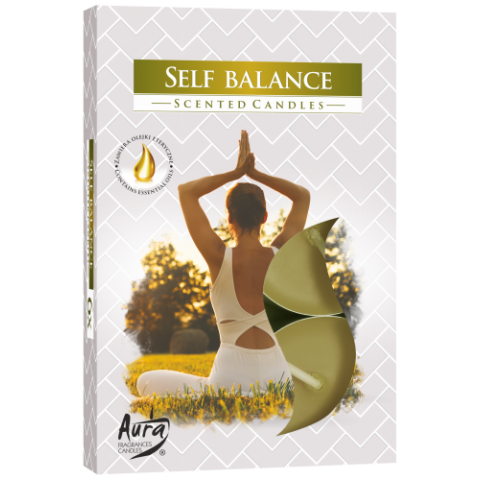 Tuoksuteevalot Self Balancing, Aura, 6 kpl.