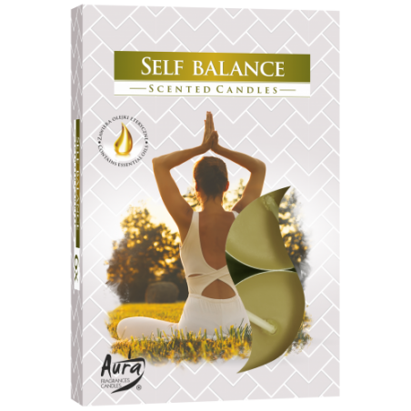 Tuoksuteevalot Self Balancing, Aura, 6 kpl.