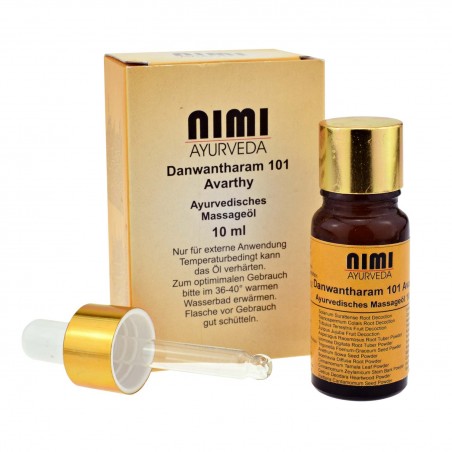 Ayurvedinen öljy Danwantharam 101 Avarthy, Nimi Auyrveda, 10ml