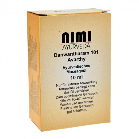 Ayurvedinen öljy Danwantharam 101 Avarthy, Nimi Auyrveda, 10ml