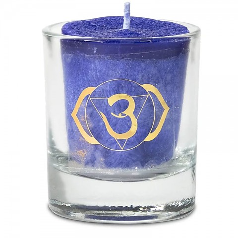 Scented 6th Chakra candle in gift box Ajna, Yoga Yogini