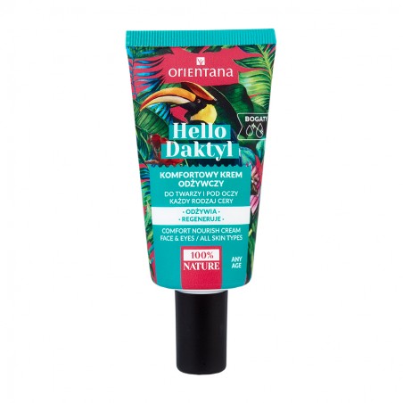 Nourishing Face and Eye Cream Hello Daktyl, Orientana, 40ml