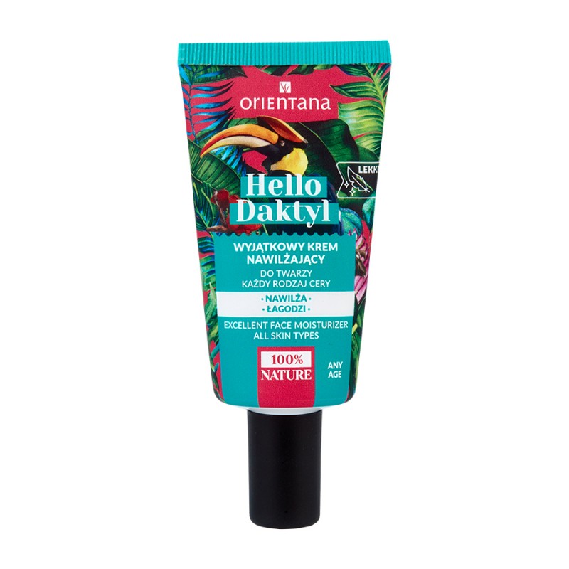 Moisturising Face Cream Hello Daktyl, Orientana, 40ml