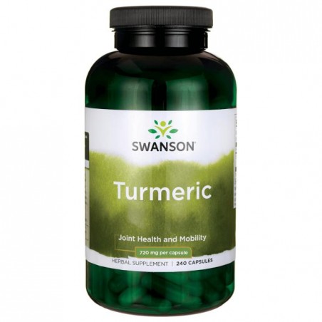 Kurkuma Turmeric, Swanson, 720 mg, 240 kapselia