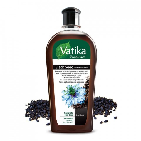 Kuminaöljy hiuksille, Dabur Vatika, 200 ml