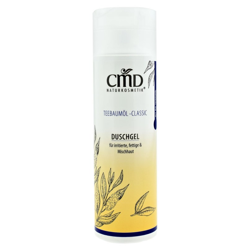 Shower gel with tea tree oil, CMD Naturkosmetik, 200 ml