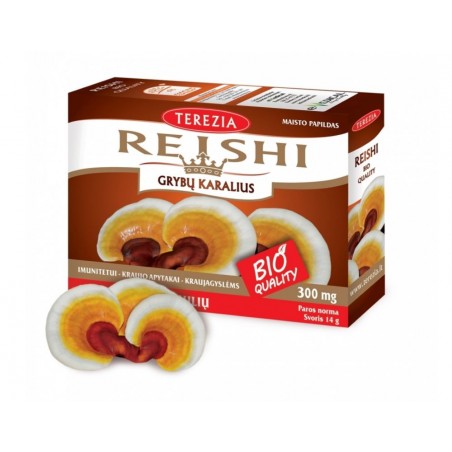 Reishi-sieni 100% Bio, Terezia, 60 kapselia