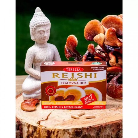 Reishi-sieni 100% Bio, Terezia, 60 kapselia