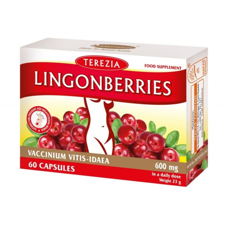 Lingonberry, Terezia, 60 capsules