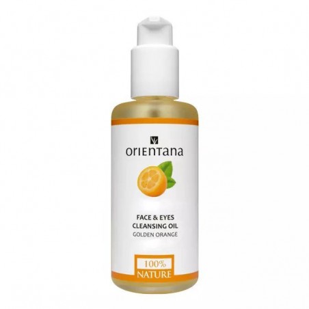 Kasvojen meikinpoistoöljy Golden Orange, Orientana, 150ml