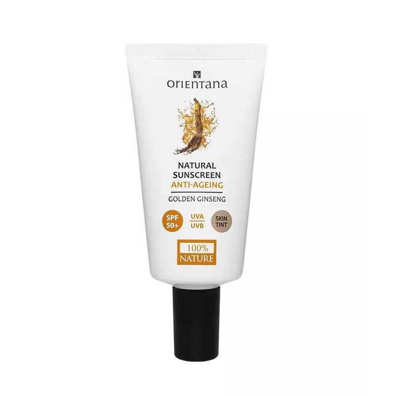 Tinted Face Cream SPF 50+, Orientana, 50ml