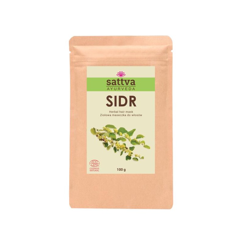 Hiusnaamiojauhe Sidr, Sattva Ayurveda, 100g