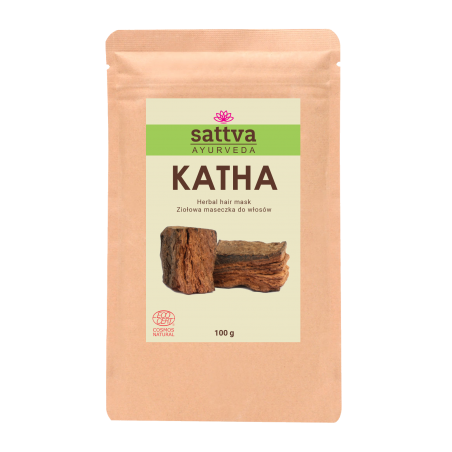 Hiusnaamiojauhe Katha, Sattva Ayurveda, 100g