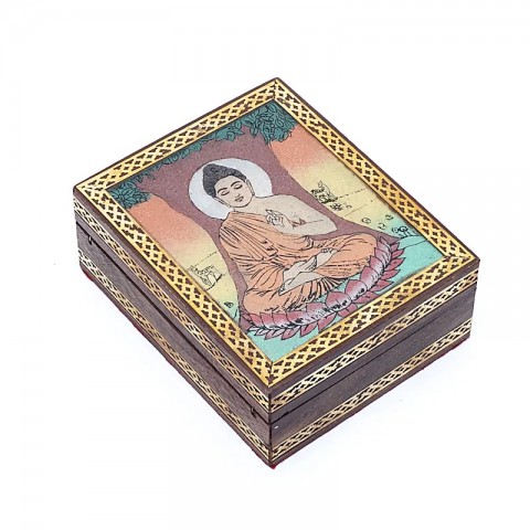 Шкатулка для таро или ювелирных украшений Будда с деревом бодхи