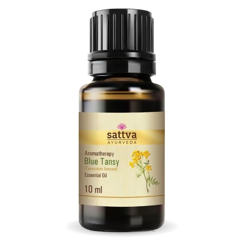 Эфирное масло ромашки марокканской Blue Tansy, Sattva Ayurveda, 10 мл