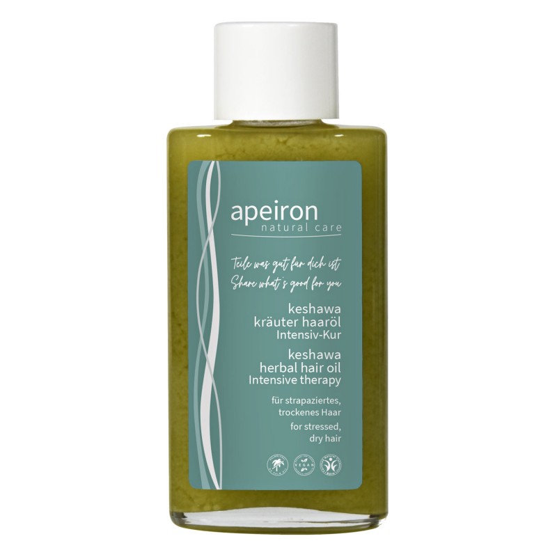 Kasviperäinen hiusöljy tehohoitoon Keshawa, Apeiron, 100 ml