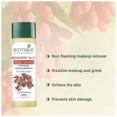 Berberry Deep Cleansing and Moisturising Facial Cleanser, Biotique, 120ml