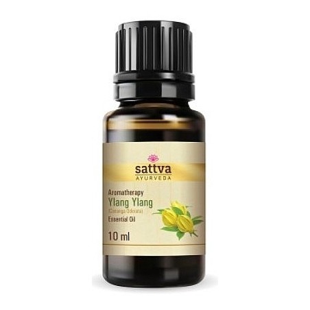 Ylang Ylang Essential Oil, Sattva Ayurveda, 10ml