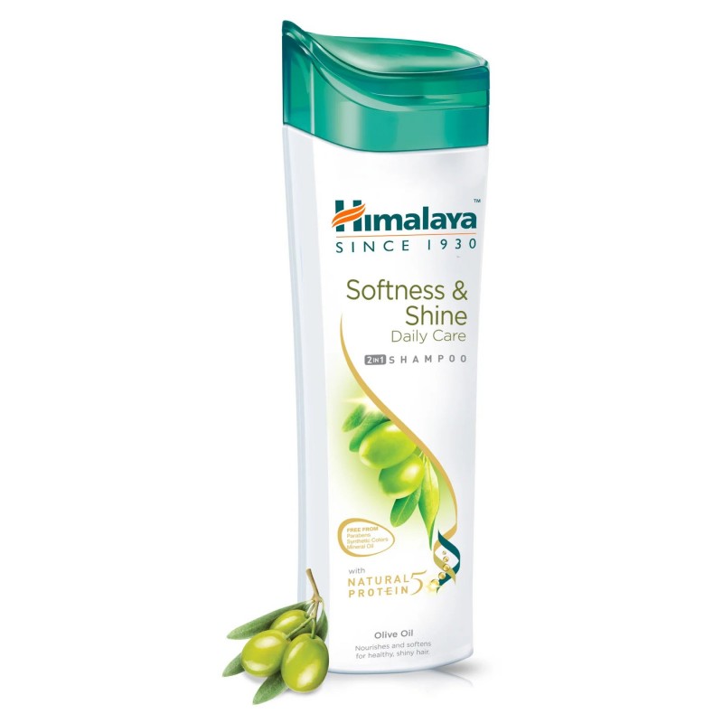 Hilseilyä ehkäisevä shampoo Pehmeys ja kiilto, Himalaya, 400 ml