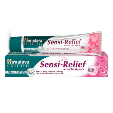 Yrttihammastahna herkille hampaille Sensi-Relief, Himalaya, 75ml